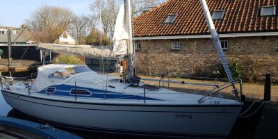 Zeilboot Dehler 25 huren Friesland Sneekermeer, ligplaats