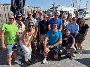 Matchrace winnaars bedrijfsuitje