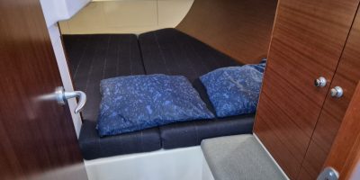 Zeiljacht Hanse 400 huren IJsselmeer 2 Achterhutten