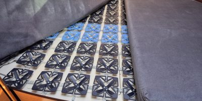 Zeiljacht Hanse 400 huren IJsselmeer Master Cabin matrasvering