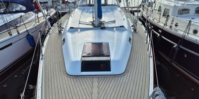 Zeiljacht Hanse 400 huren IJsselmeer Dek